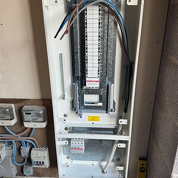sun synk system getting installed
